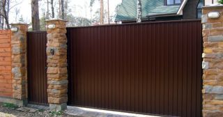 Купить откатные ворота консольные Нальчик, цена от 2846 руб.